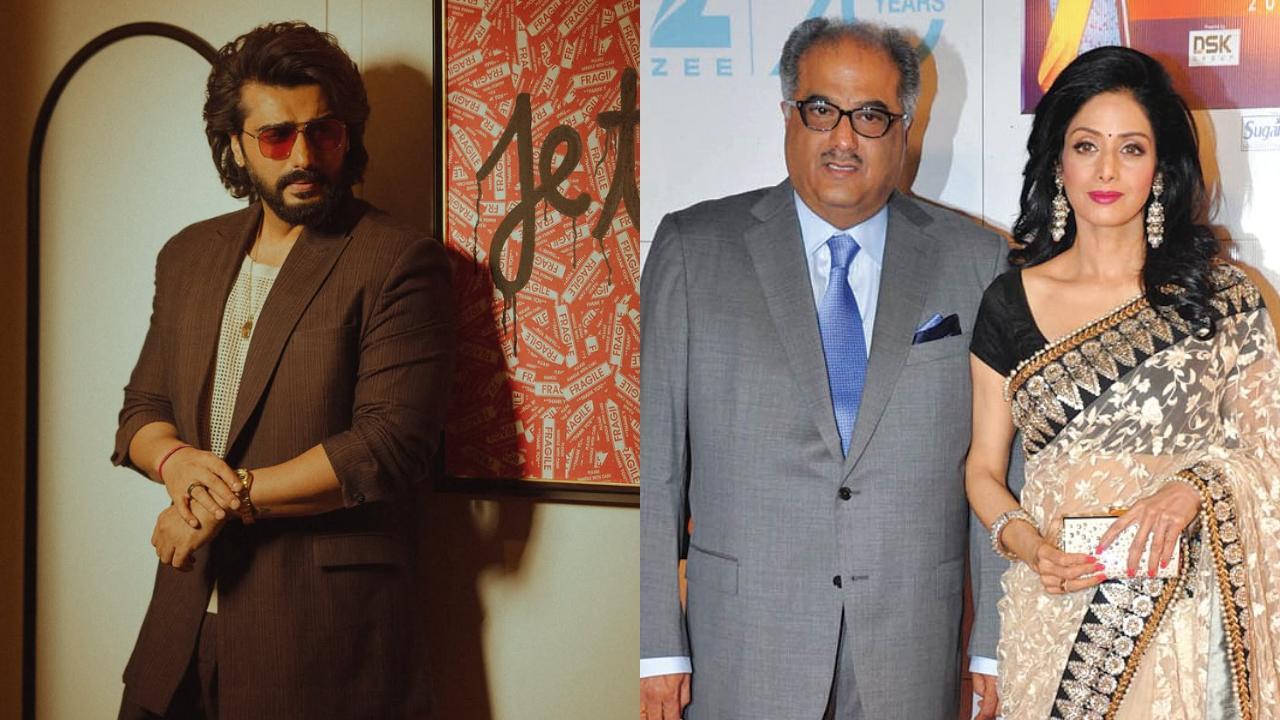 Arjun Kapoor talks about stepmother in an interview, calls her 'Sridevi ma'am'