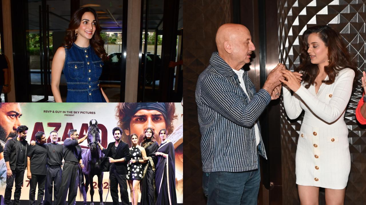 Spotted in the city: Ajay Devgn, Kiara Advani, Kangana Ranaut and others