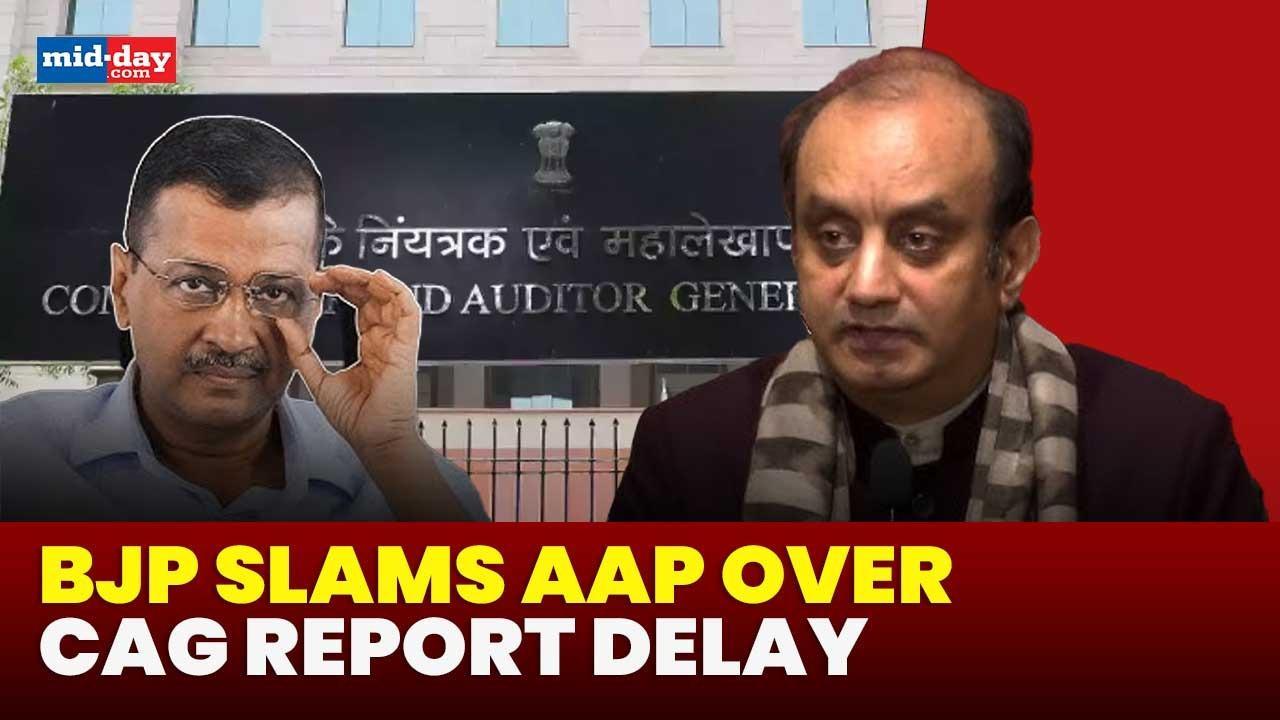 Watch: BJP demands explanation over delay in CAG report by Delhi govt