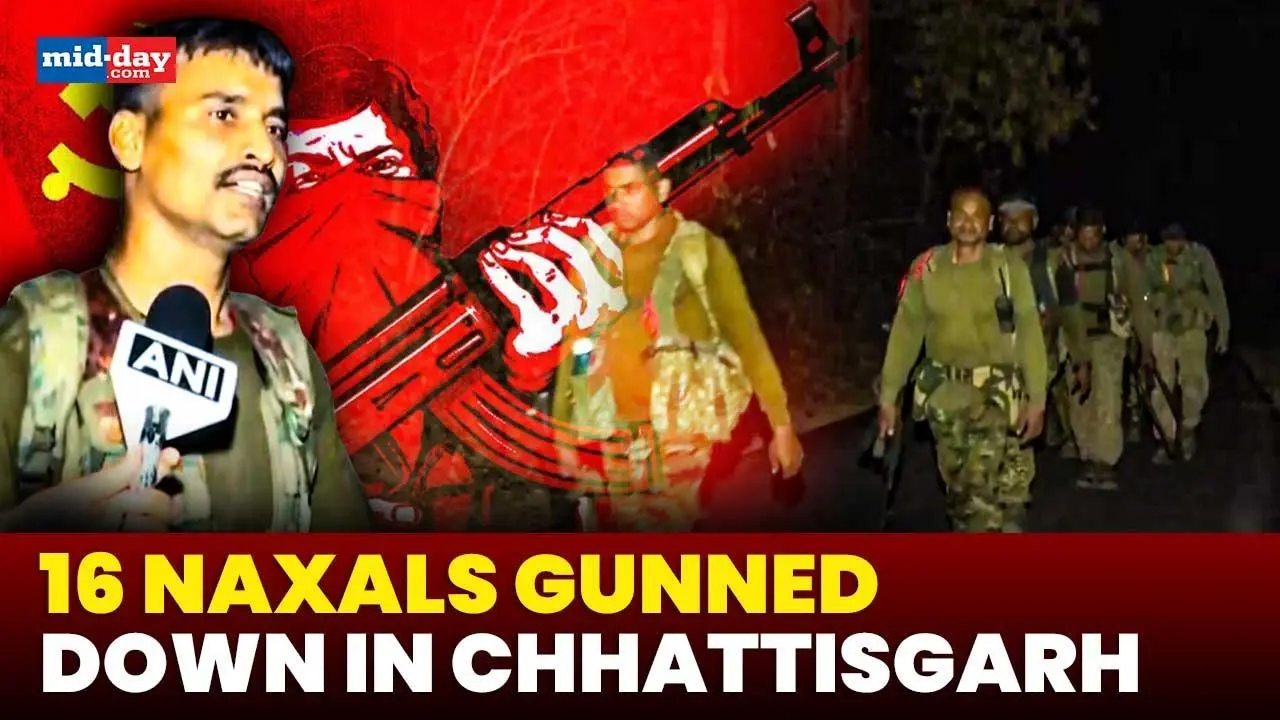 Naxal encounter: 16 naxals killed in successful 3-day operation in  Chhattisgarh