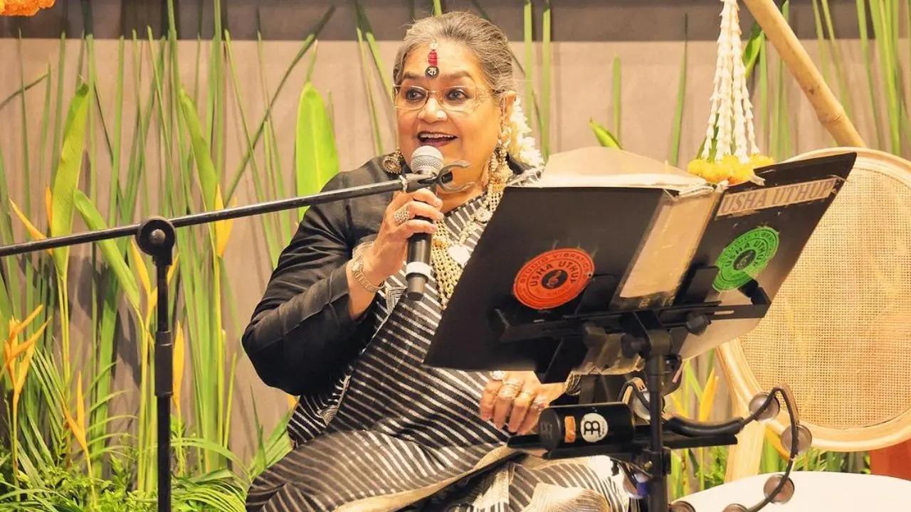 Usha Uthup
India’s pop queen and playback singer Usha Uthup will perform in Mumbai this January, as she captivates the audience with her magical voice and unique genre of music. (Pic: Instagram)
When: January 24, 2025
Where: Nehru Centre
Tickets On: BookMyShow