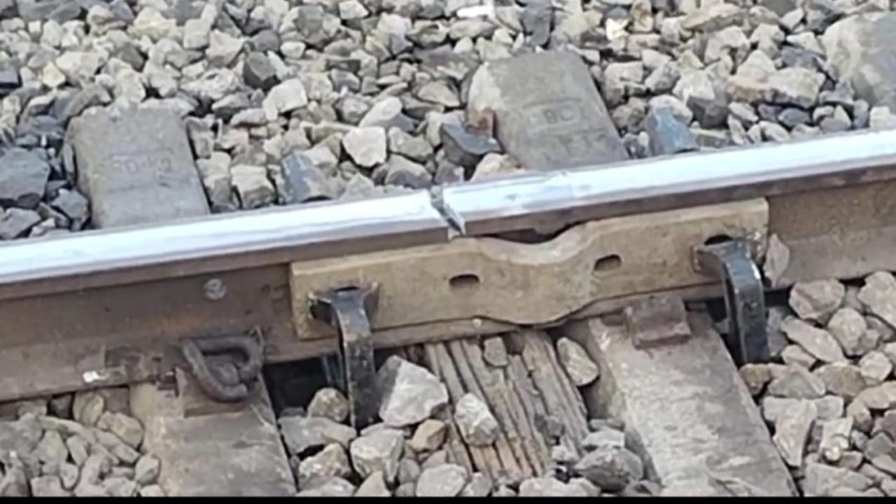 IN PHOTOS: Train services hit due to crack on track at Vaitarna railway station