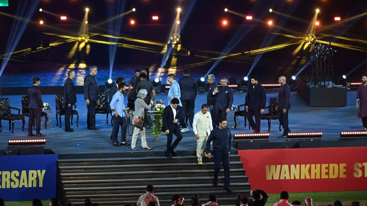 Tendulkar, Gavaskar, and Shastri paid homage to Wankhede's pivotal role in shaping Indian cricket