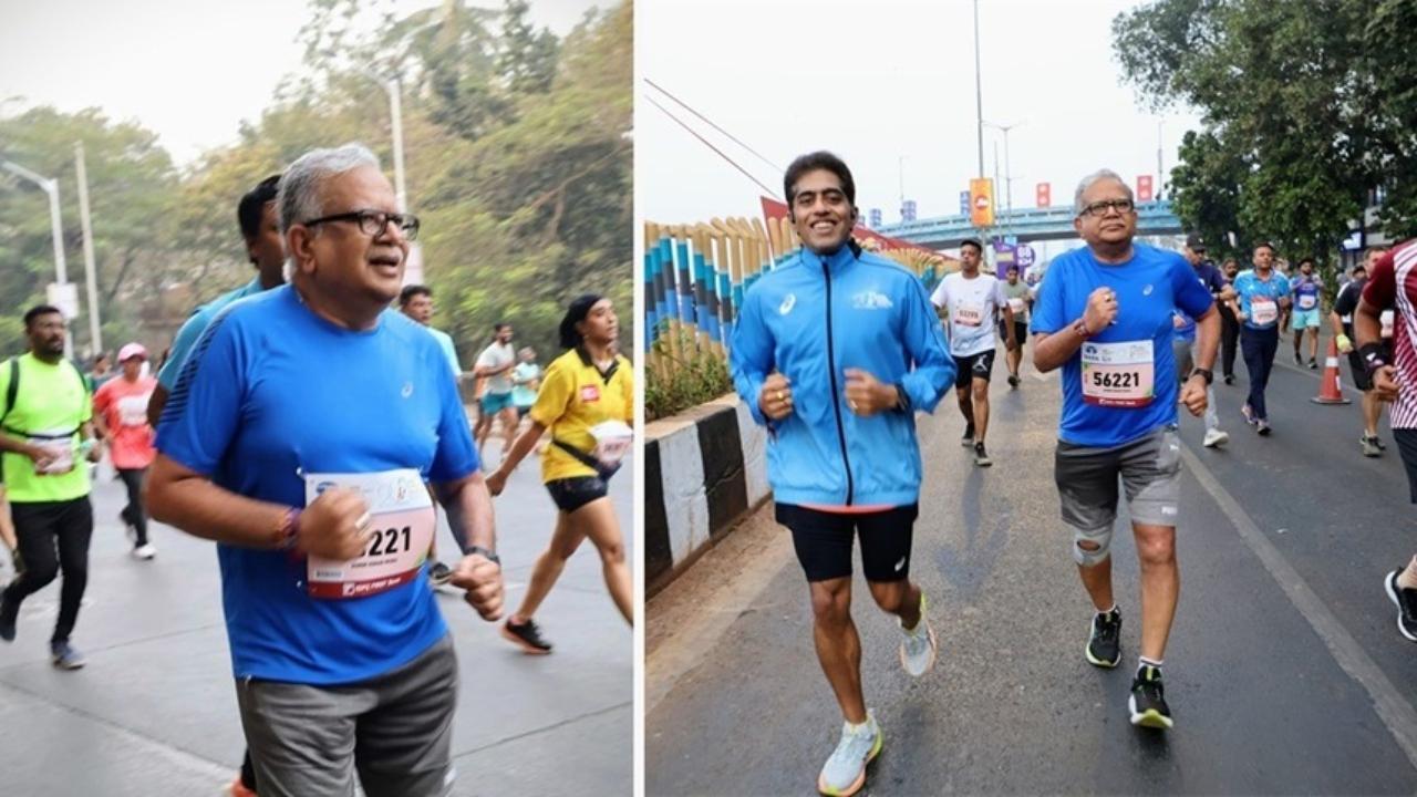 Over 150 Western Railway officials, staffers participate in Mumbai Marathon 2025