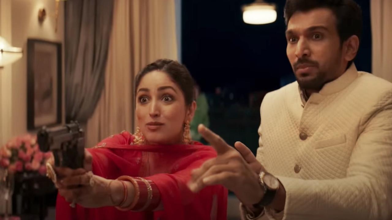 Dhoom Dhaam teaser: Yami Gautam fights goons on her ‘suhaag raat’ with Pratik Gandhi by her side