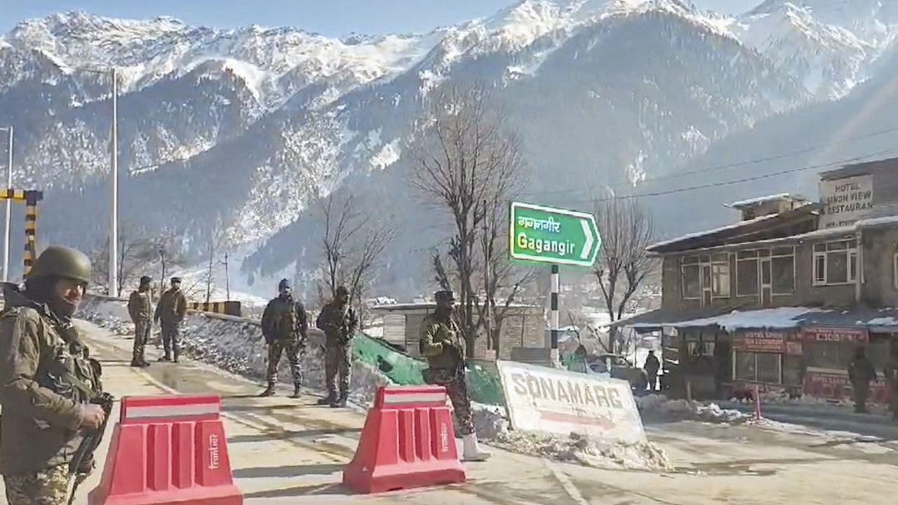 On Sunday, security forces intensified sanitization efforts and area domination exercises in Kashmir, ahead of PM Modi's visit to inaugurate the strategically crucial Z-Morh tunnel in Ganderbal district