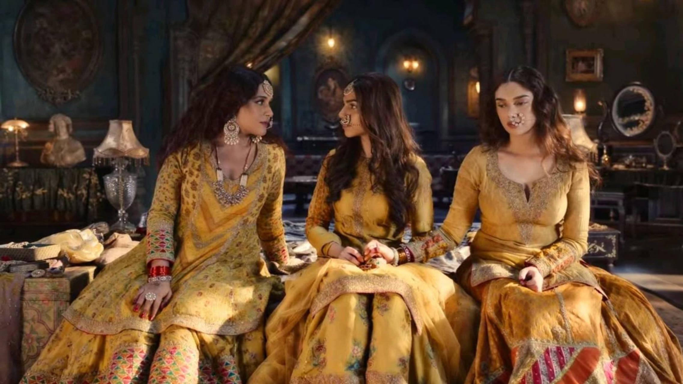 Heeramandi (2024)
Sanjay Leela Bhansali's hit web series Heeramandi is set in Lahore's red-light district during the British Raj. The story is about courtesans, female power struggles, and love amidst looming political unrest pre-partition.