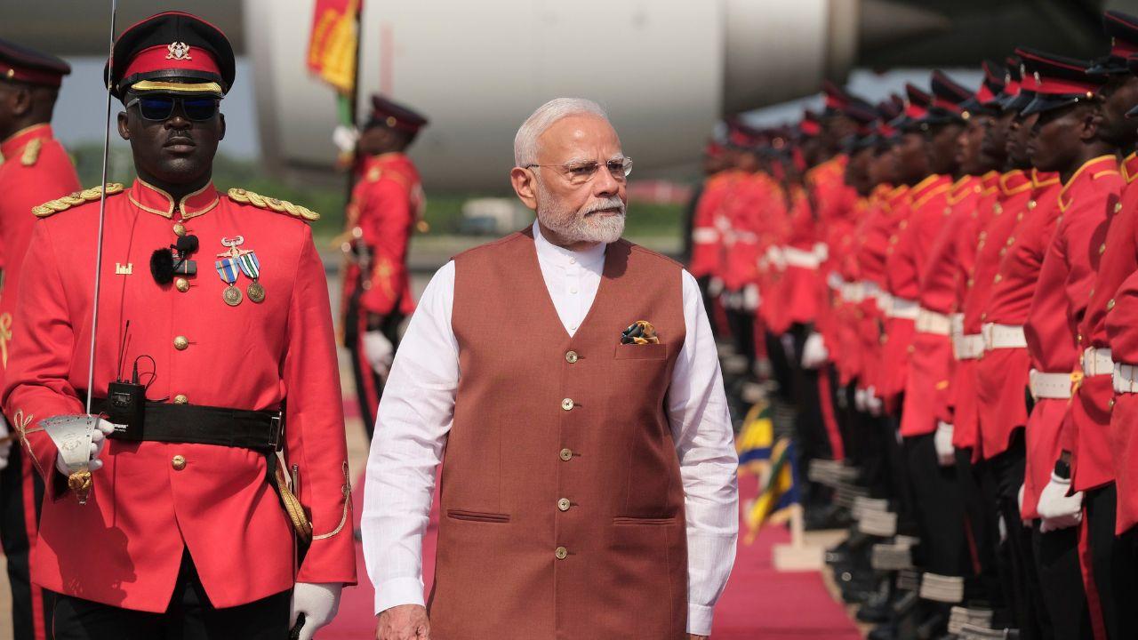 PM Modi will be reviewing the strong bilateral partnership with African countries and will hold talks with the West African country's top leadership during his visit.