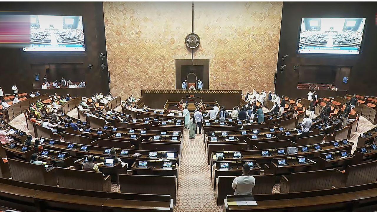 Opposition MPs in the Rajya Sabha on the fourth day of the Monsoon Session raised slogans demanding the withdrawal of the Special Intensive Revision (SIR) of electoral rolls in Bihar.