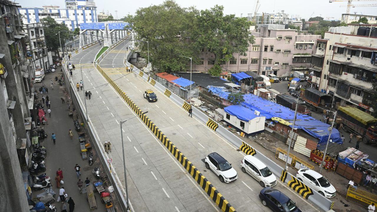 The refurbushed flyover which has now been named as Sindoor flyover is expected to play a crucial role in easing east-west traffic movement in South Mumbai.
