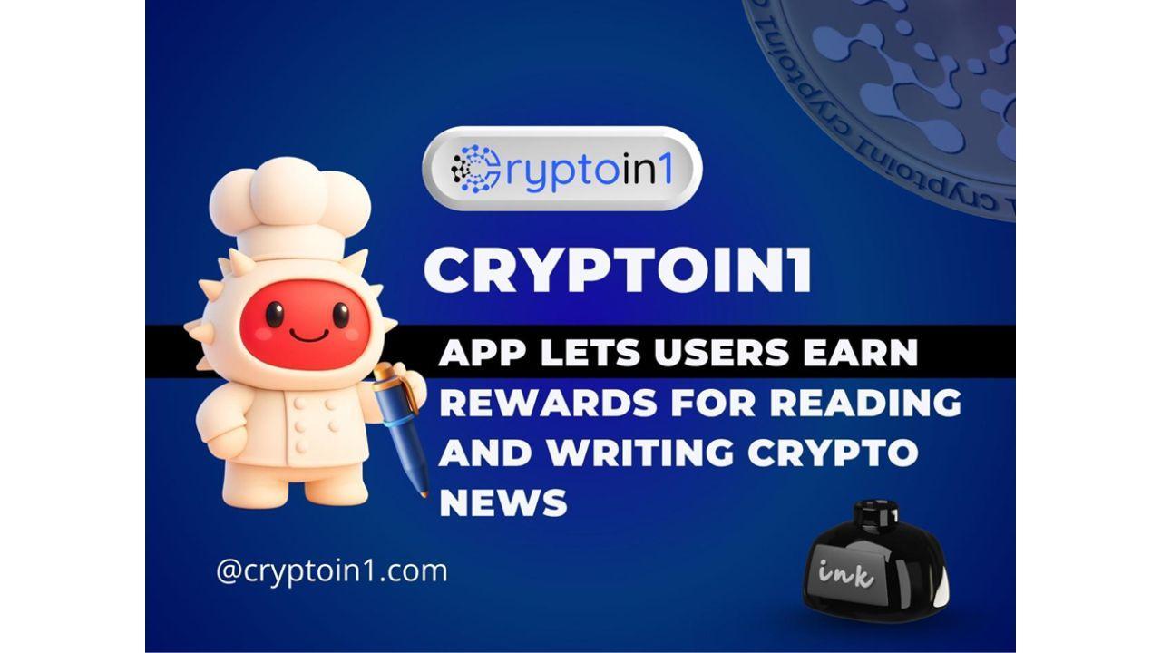 Read crypto news, get paid: New app Cryptoin1 brings a Web3 twist to news consumption