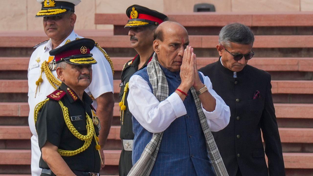 Defence Minister Rajnath Singh will address the Lok Sabha today.