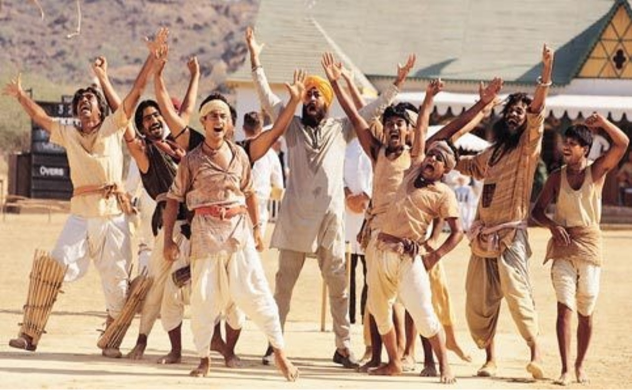 Lagaan (2001)
Aamir Khan's 2001's Lagaan is set in 1893, wherein a group of villagers challenge British officers to a cricket match to avoid paying taxes.
 