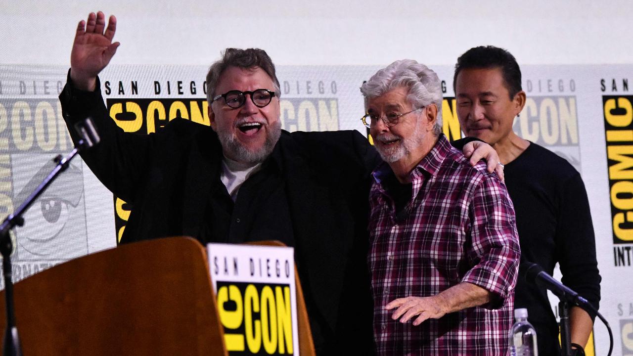 Among the other members of the panel were Oscar-winning director Guillermo del Toro and production designer Doug Chiang, who shaped the aesthetic of the 'Star Wars' universe for decades