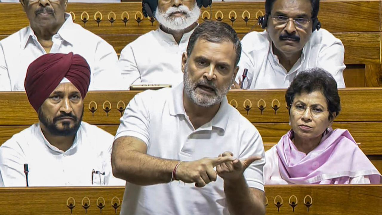 The Leader of the Opposition and senior Congress leader Rahul Gandhi, while addressing the lower house, stated, 