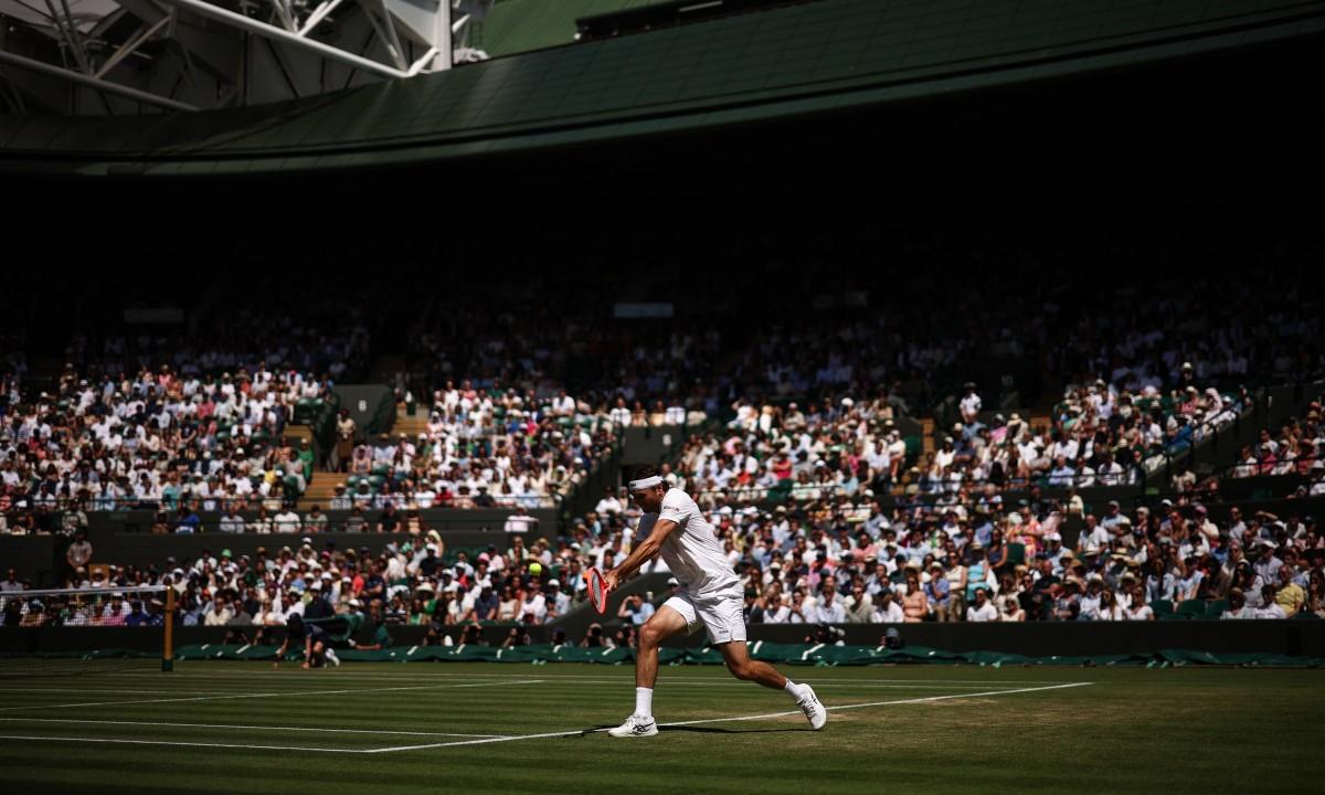 Wimbledon quarterfinal sees rare replay after line-calling system error
