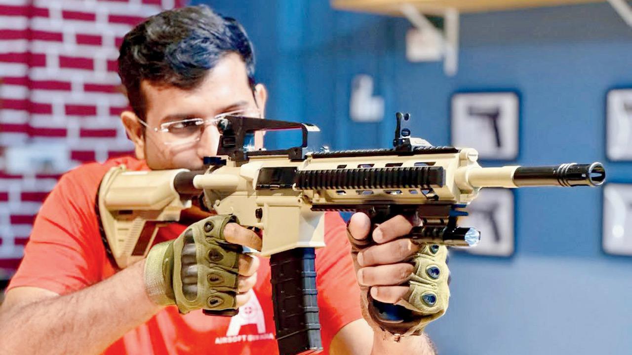 Ready. Set. Shoot!
Spend quality time with your friends or family at Airsoft Gun India Shooting Arena, and indulge in an exciting session of shooting (Pic/@airsoftindiasportsarena)
DURATION 15 minutes (for each slot) AT Airsoft India Sports Arena, Master Mind, B-204, Royal Palms, Goregaon EastLOG ON TO in.bookmyshow.comENTRY Rs 250 onwards