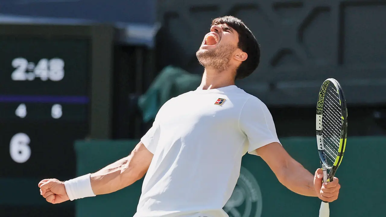 Wimbledon 2025: Carlos Alcaraz defeats Taylor Fritz to seal final berth