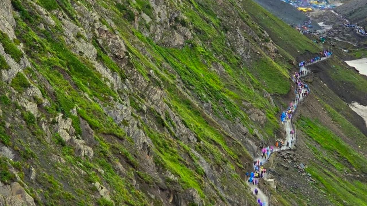 The 38-day annual pilgrimage to the 3,880-metre high cave shrine started from the two routes on July 3 and is scheduled to end on August 9, coinciding with the Raksha Bandhan festival