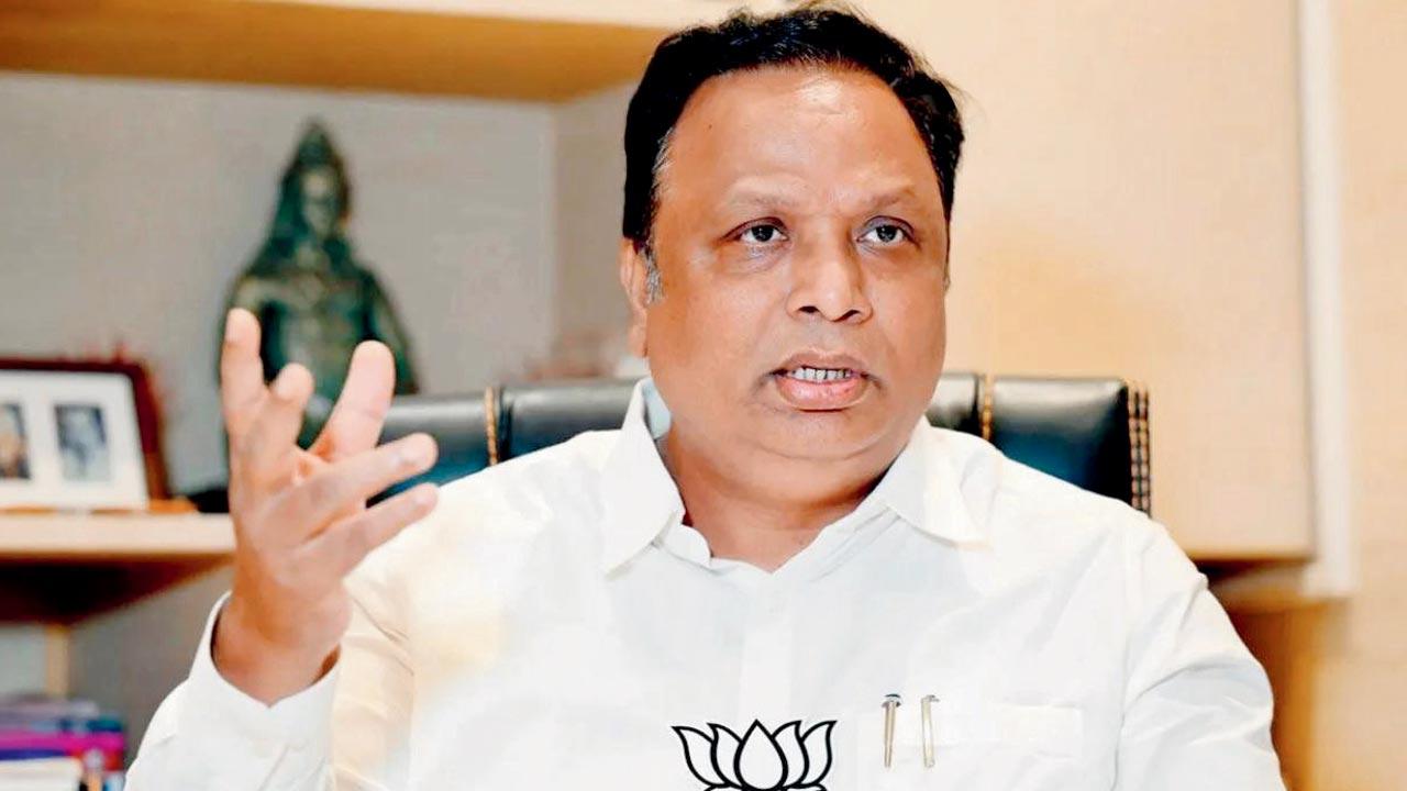 BJP Mumbai president Ashish Shelar. FILE PIC