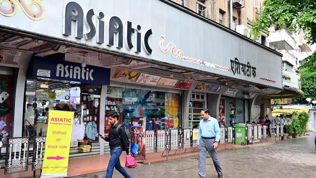 The department store’s unique signage has been a centre of attraction. Pic/Shadab Khan