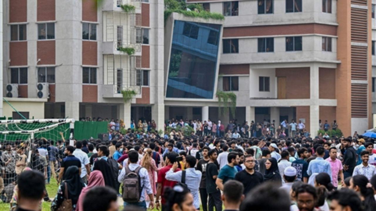 In Photos: Students protest in Dhaka after deadly Bangladesh Air Force jet crash