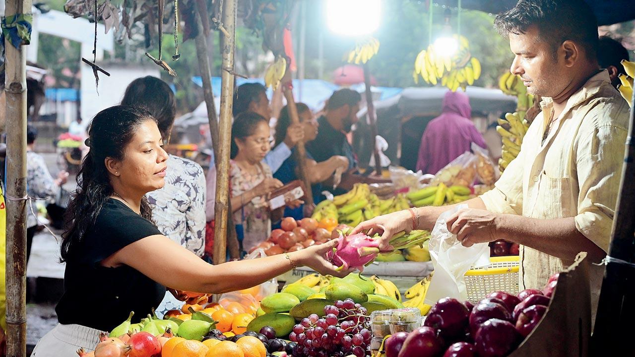 At the fruit market