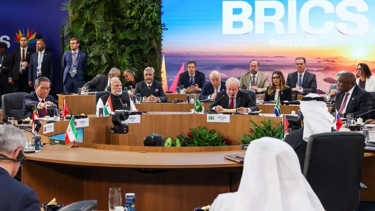 US President Donald Trump proposes 10 per cent tariff on BRICS for non-dollar