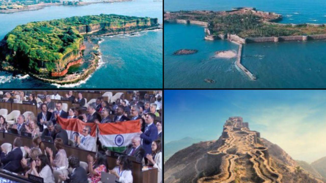CM and Union Minister praises the inclusion of Shivaji Maharaj's forts in UNESCO