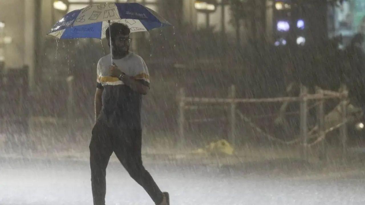 Mumbai rains: IMD issues nowcast warning for Mumbai and its surrounding district