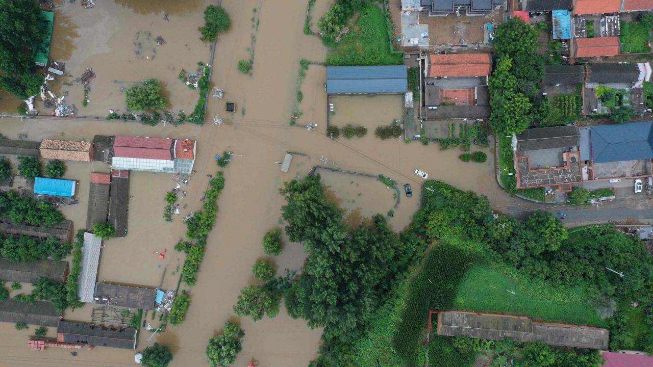 On Monday, heavy rains and flooding killed four people, with eight other still missing