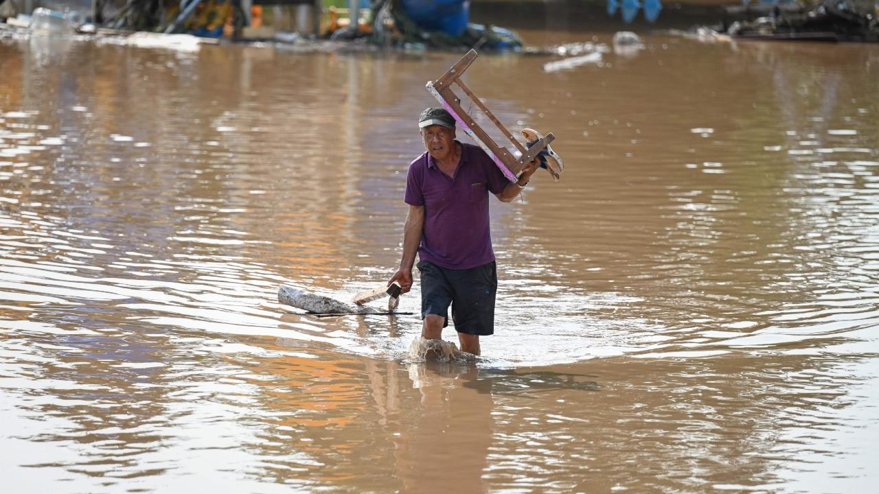 A total of 80,332 people have been relocated across the city, and the maximum rainfall was registered in Miyun, reaching 543.4 mm, according to local authorities
