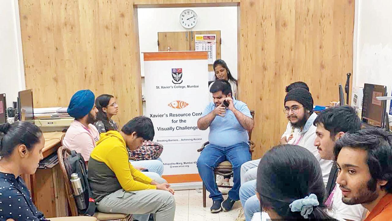 Does NEP really account for visually impaired college students in Mumbai?