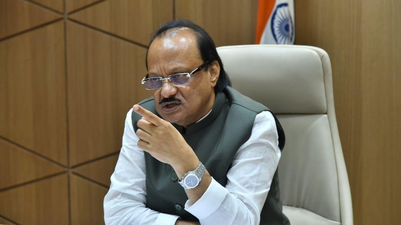 Deputy Chief Minister Ajit Pawar chairs a meeting today to assess Maharashtra's development projects. Pic/Mantralya