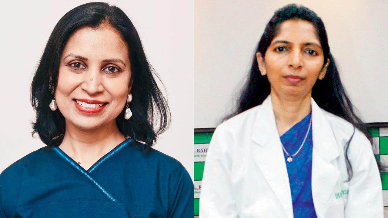 Dr Aparna Govil Bhasker and Rajeswari V Shetty