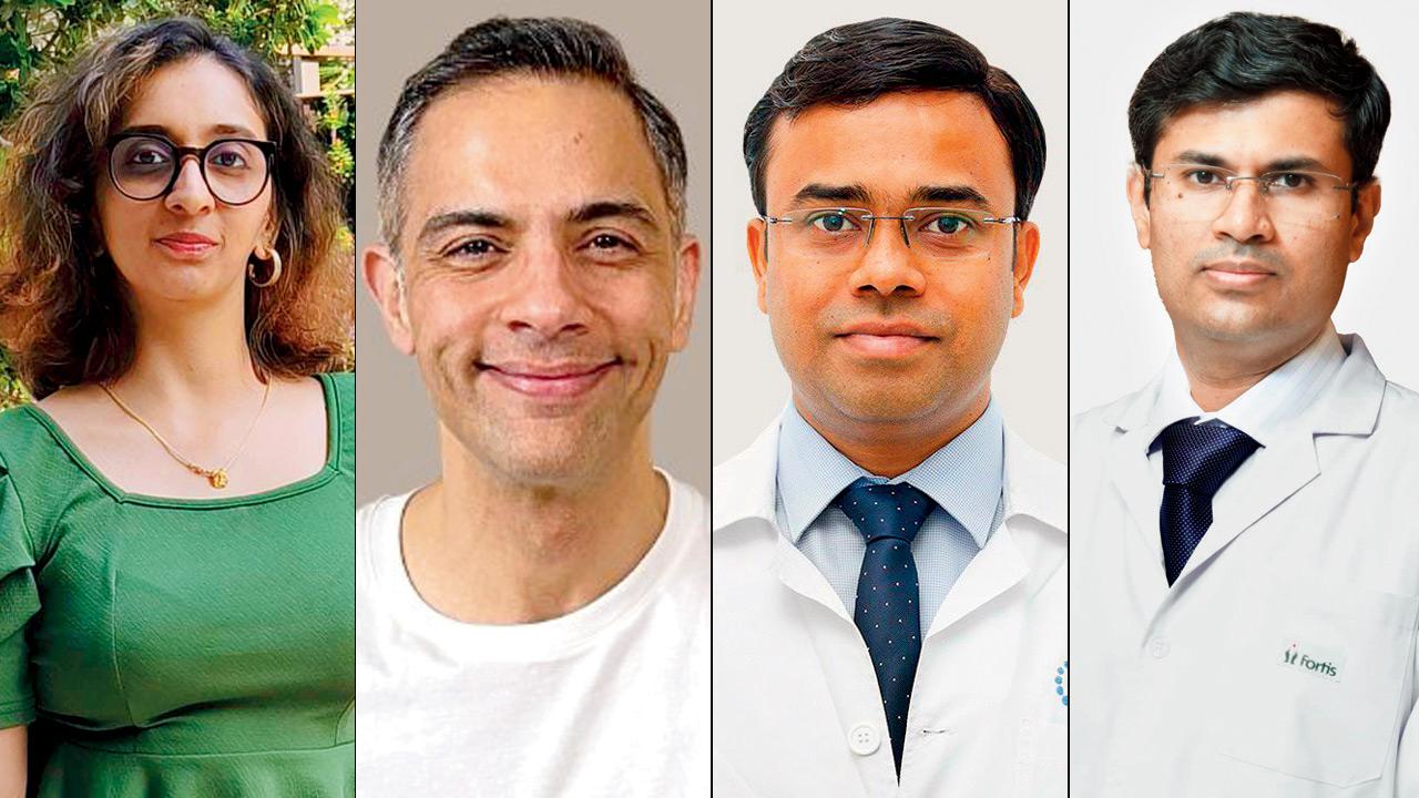 DR SWETA ASHOK, KARAN SARIN, DR DATTATRAY SOLANKE, DR VAIBHAV KESKAR