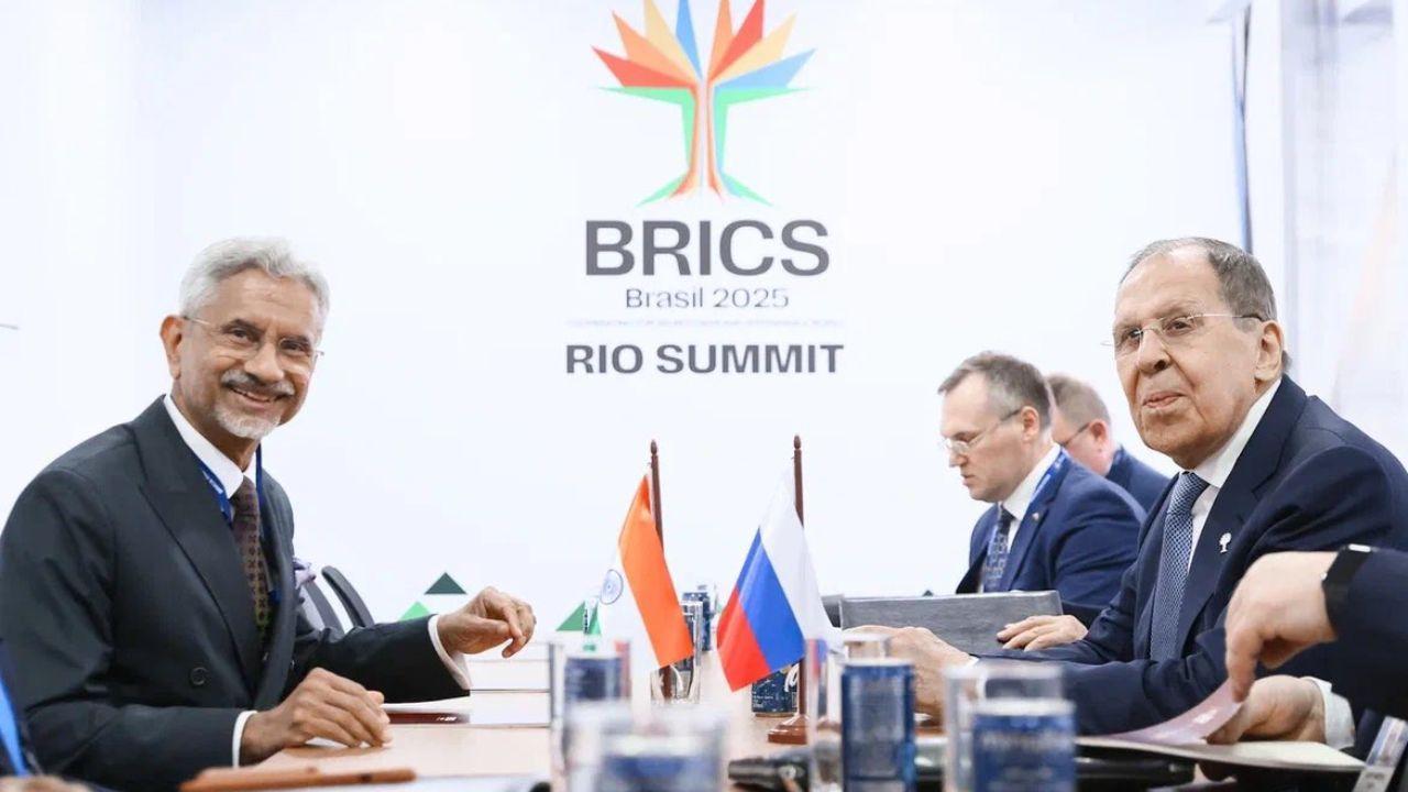 In Photos: EAM Jaishankar and Russian FM Lavrov discuss bilateral ties