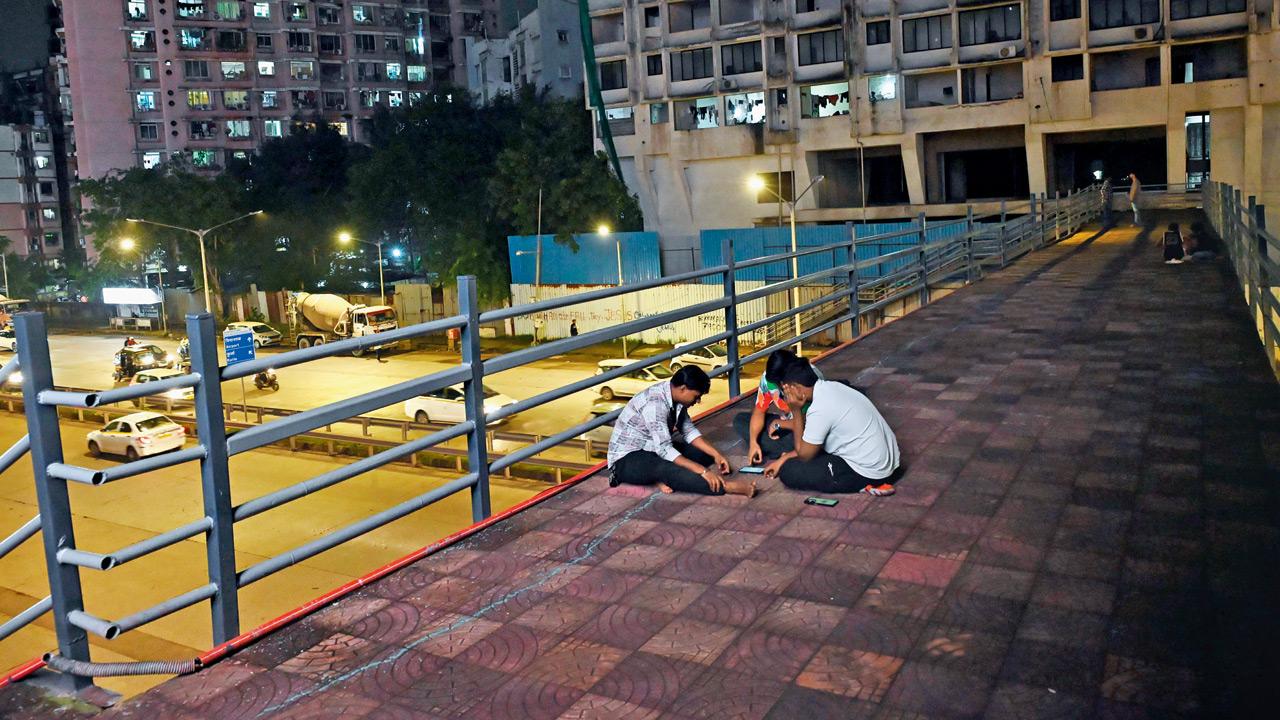 No lights, no cameras, just inaction: Skywalks on express highways become hubs for addicts, women fear for safety