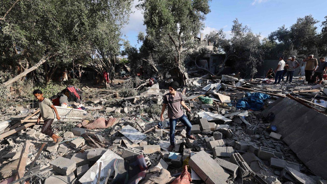IN PHOTOS: Dozens of Palestinians killed as Israeli airstrikes continue in Gaza