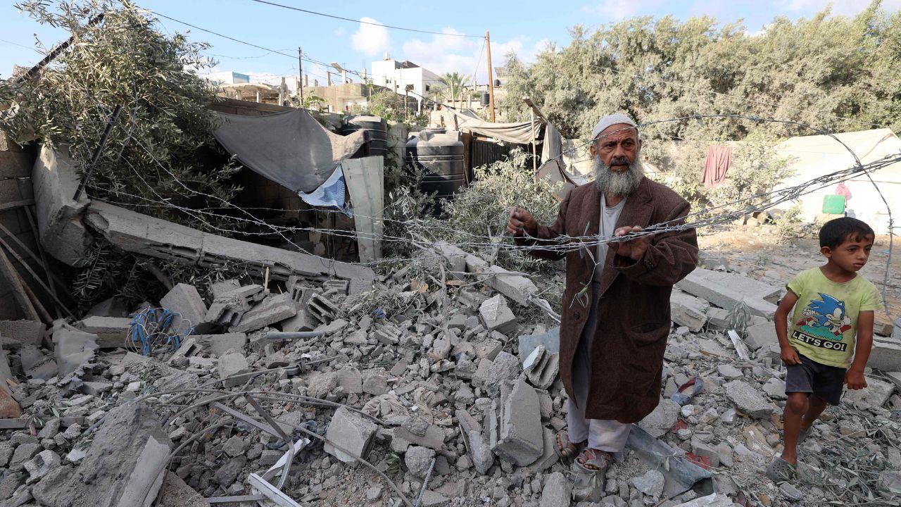 While on the other hand, a 21-month war has made over two million people in Gaza dependent on outside help, and food experts fear a famine. As Israel blocked and then limited aid after the last ceasefire ended in March