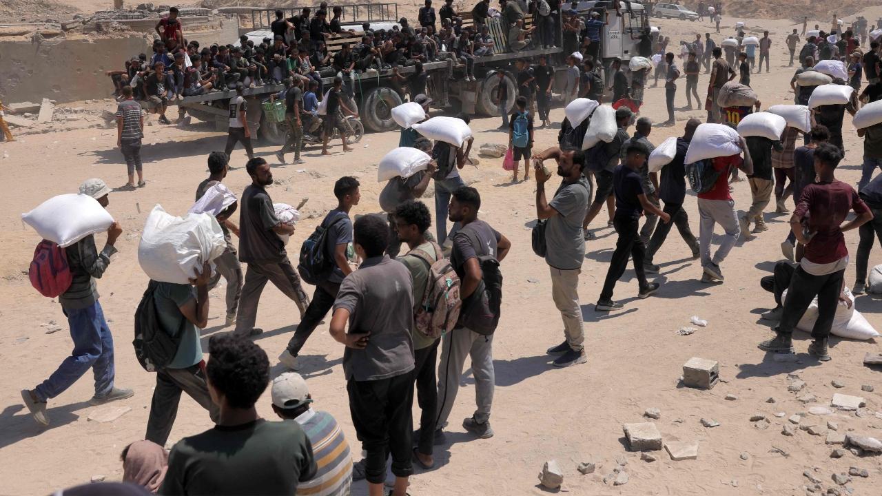 Israel's military said 28 aid packages containing food were airdropped, and said it would put in place secure routes for aid delivery. It said the steps were made in coordination with the UN and other humanitarian groups