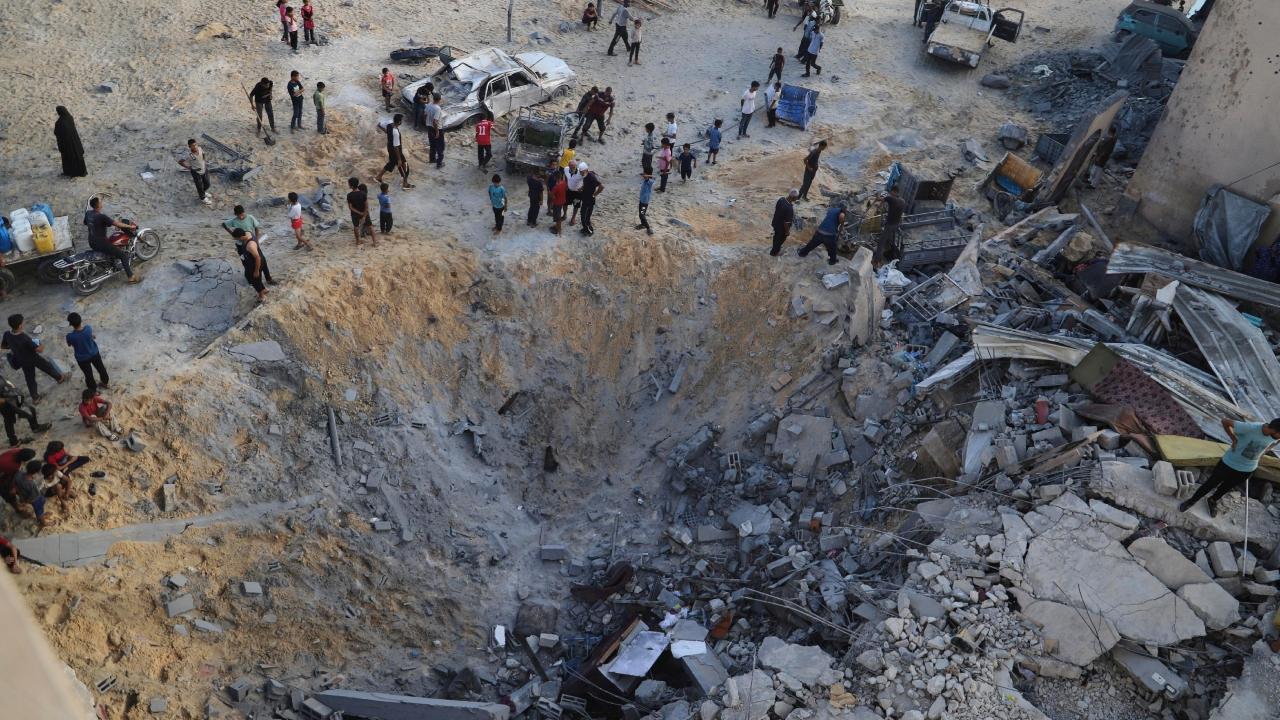 In Photos: Israeli strikes kill dozens in Gaza, say Officials