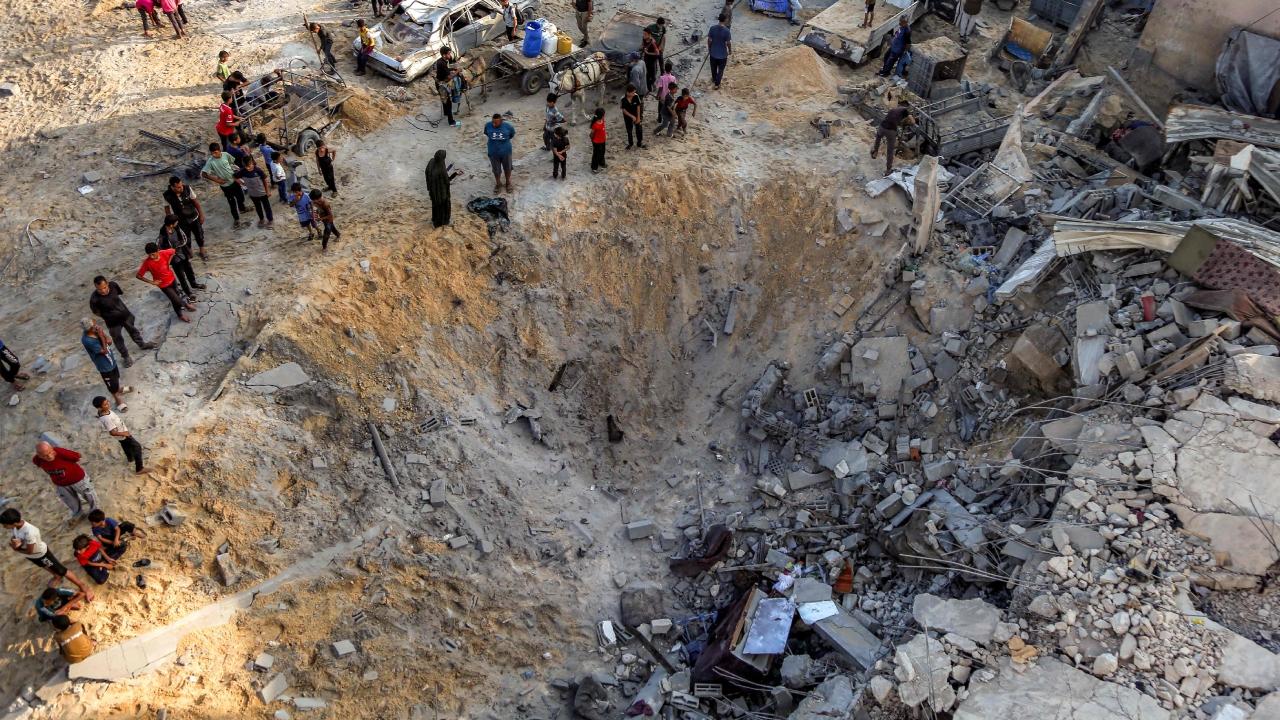 US President Donald Trump on Sunday called the images of emaciated and malnourished children in Gaza 