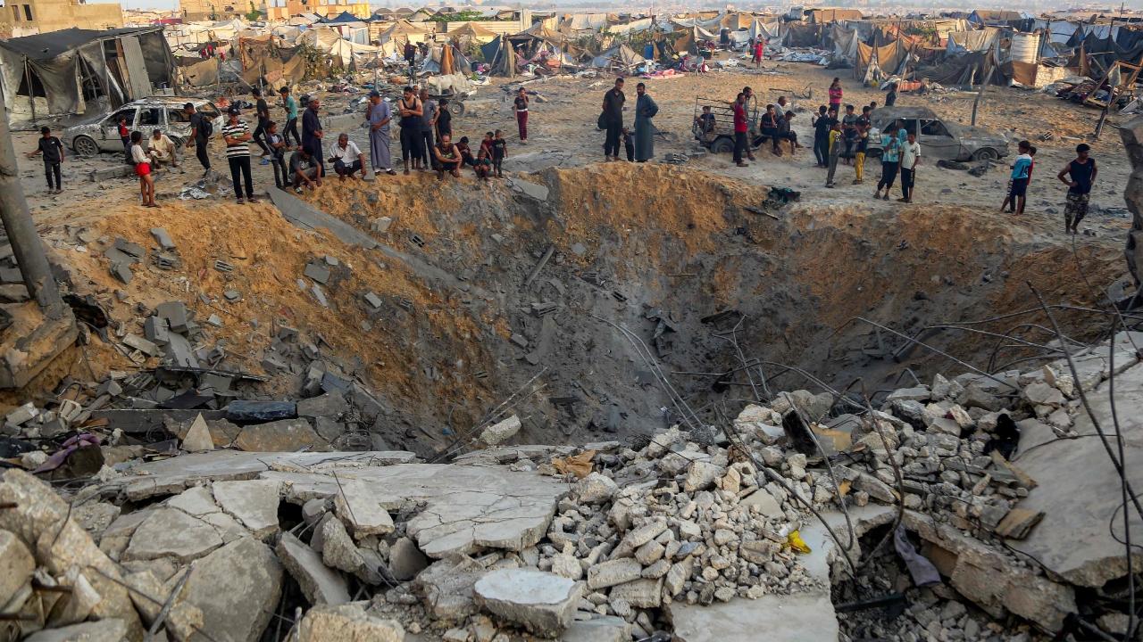 Israel has restricted aid to varying degrees throughout the war. In March, it cut off the entry of all goods, including fuel, food and medicine, to pressure Hamas to free hostages