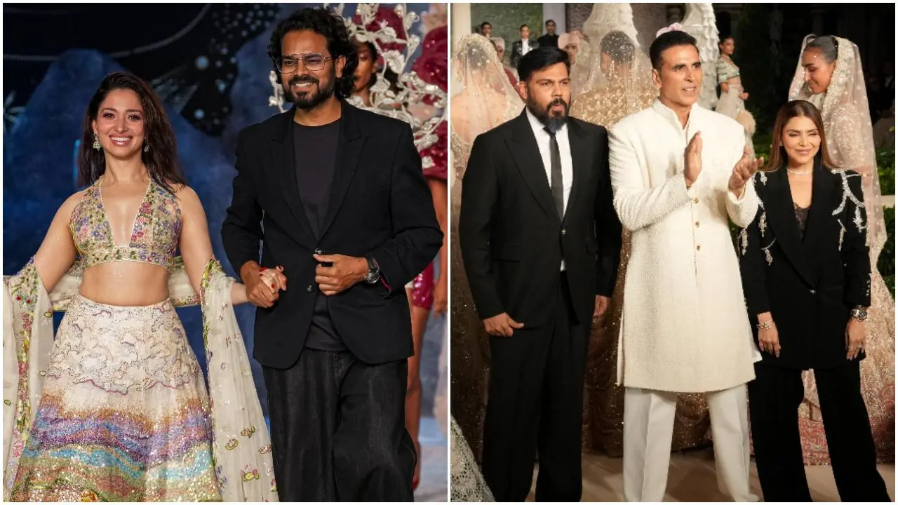 PICS: Rahul Mishra, Falguni Shane Peacock, and other designers shine at ICW 2025