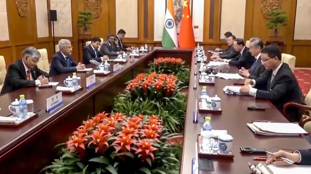 In Photos: Jaishankar holds talks with Chinese counterpart Wang Yi