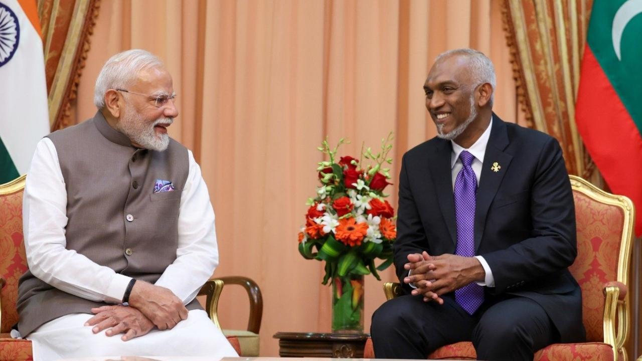 Confirming the development, the President's Office of the Maldives stated, 