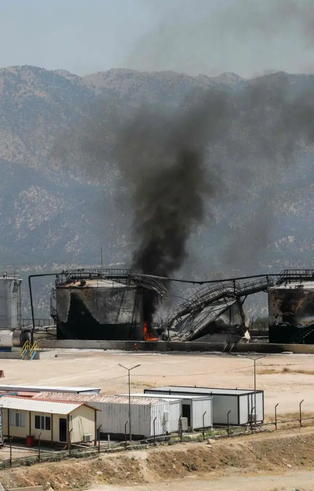 Drone attacks on oil fields in Iraq`s Kurdish region