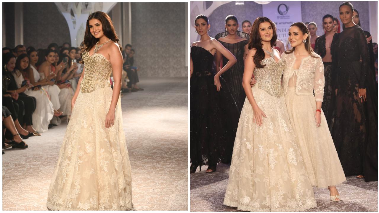 On the second day, Roseroom by Isha Jajodia unveiled the collection titled ‘Whispers of Love to Myself’, which celebrated the 
