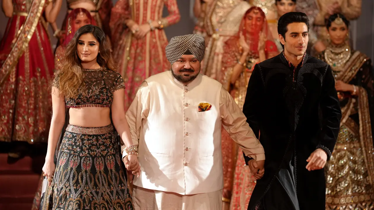ICW 2025 finale: Rasha Thadani, Ibrahim Ali Khan turn showstoppers for JJ Valaya